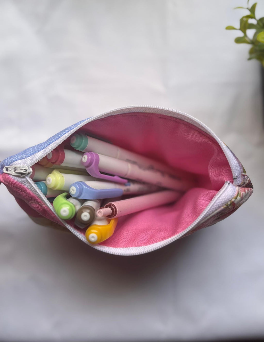 Pastel Gardens Pouch | Zipper Pouches