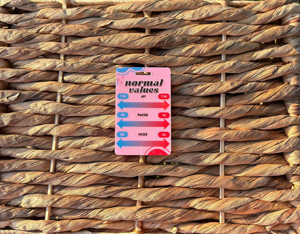 ABG Badge Buddy | Arterial Blood Gases & Normal Values
