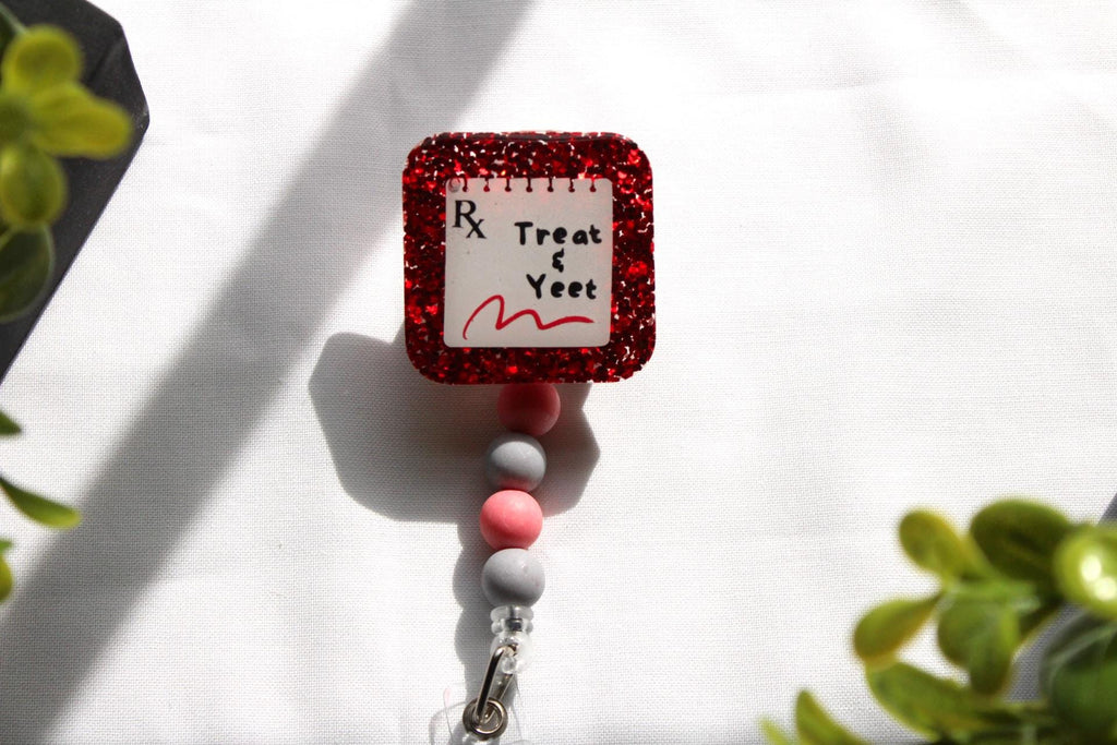 Treat & Yeet Badge Reel | Badge Reels