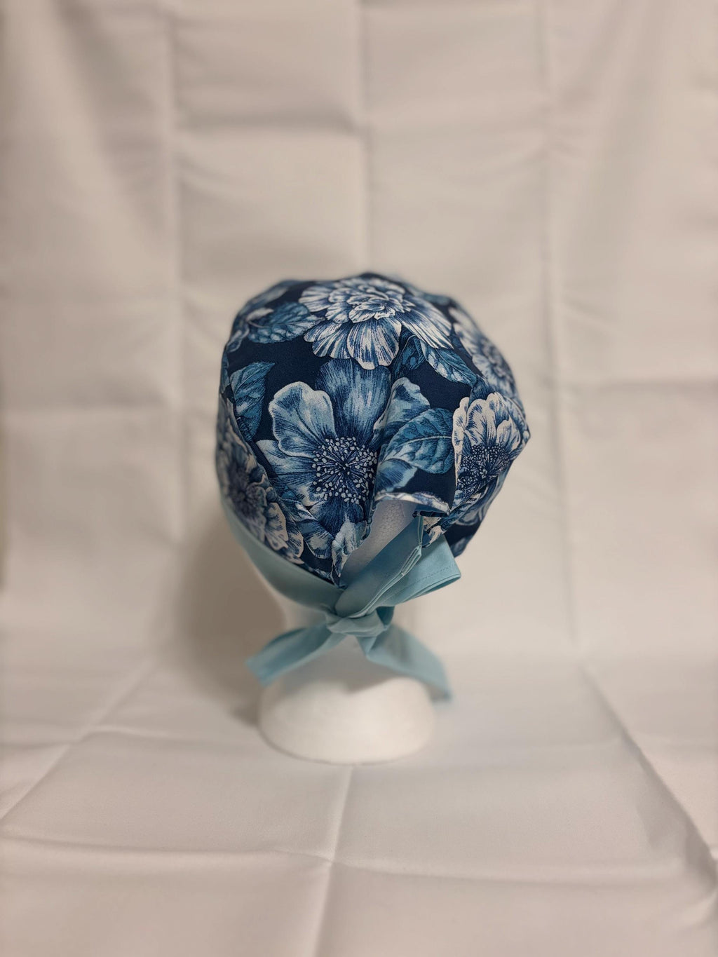 Feeling Blue Floral Scrub Cap | Scrub Caps