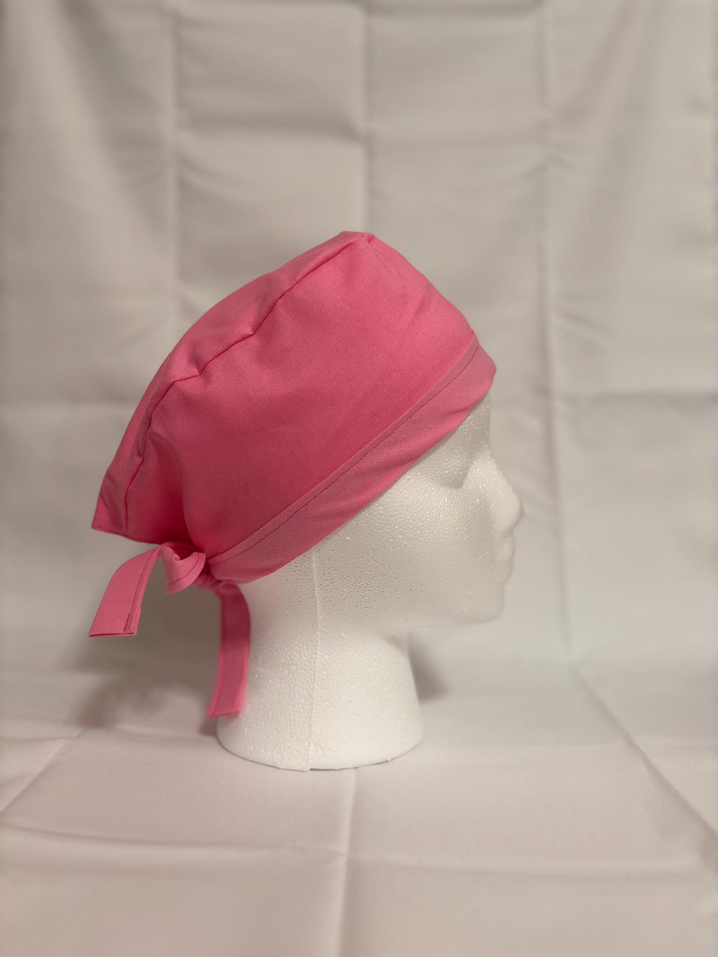 Pretty in Pink Scrub Cap with Ties | Scrub Caps