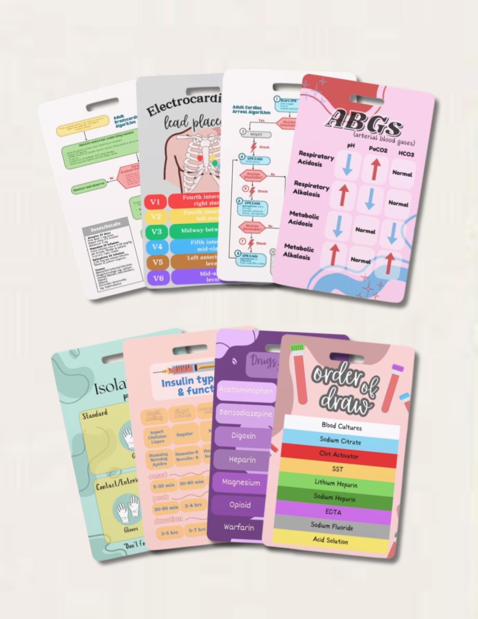 The Set | 8-pack Nursing Badge Buddies