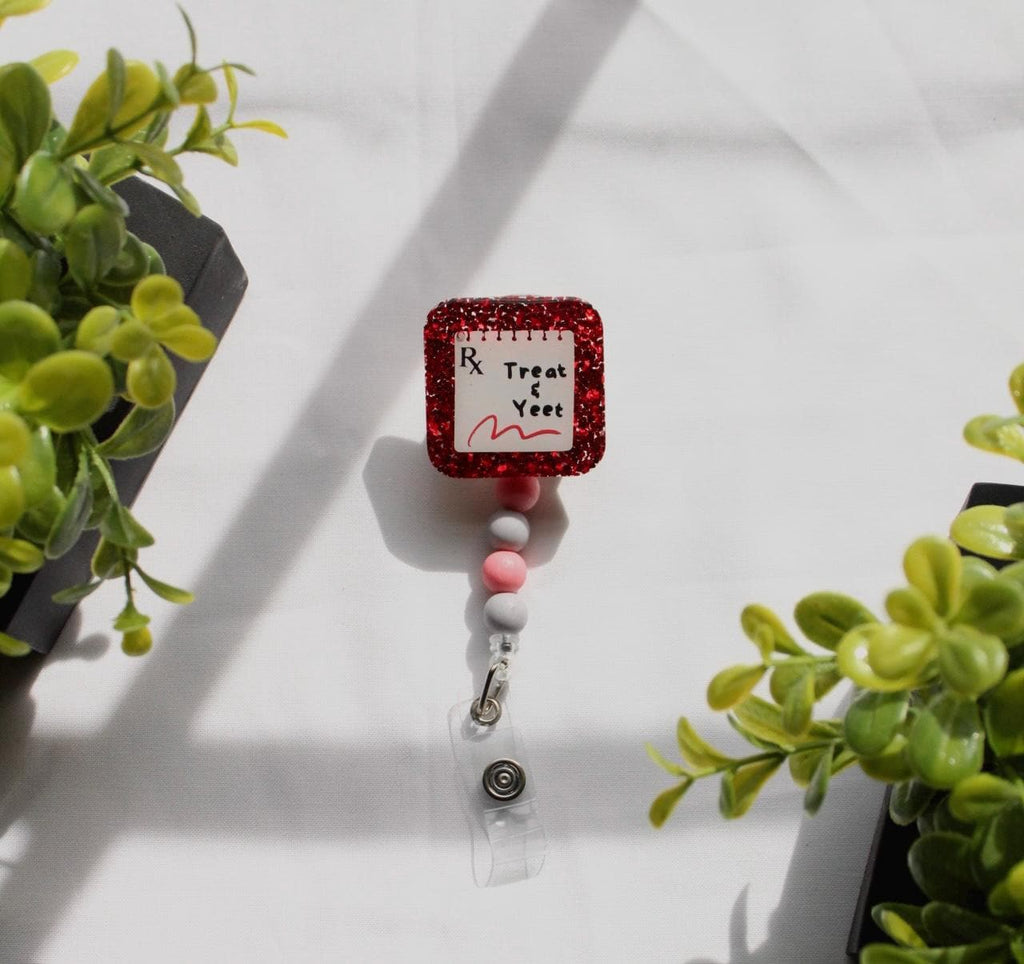 Treat & Yeet Badge Reel | Badge Reels