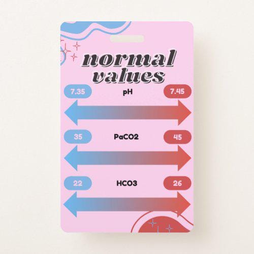 ABG Badge Buddy | Arterial Blood Gases & Normal Values