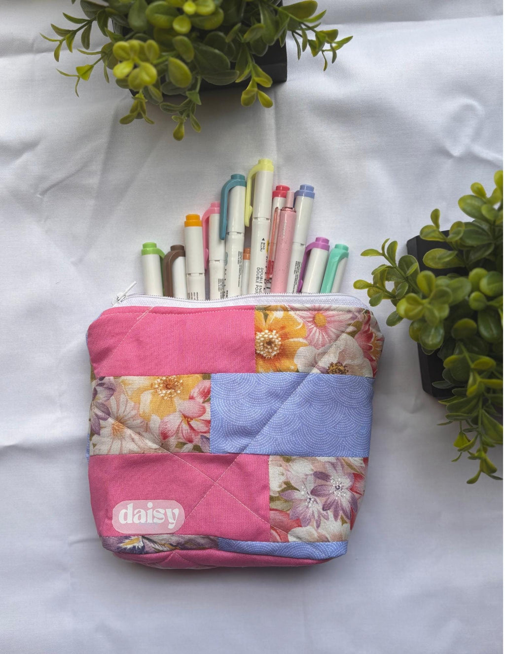 Pastel Gardens Pouch | Zipper Pouches