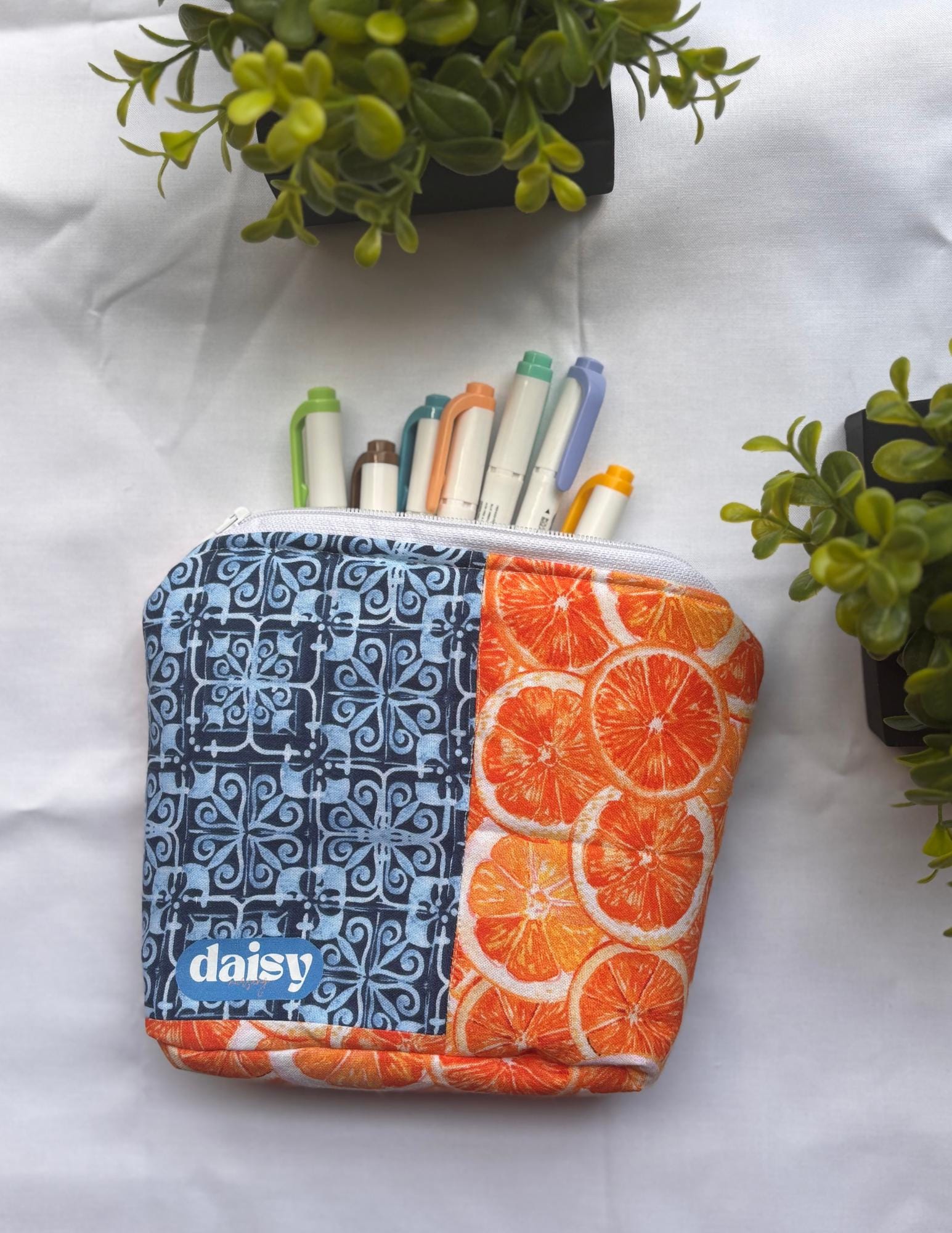 Citrus Dream Pouch | Zipper Pouch