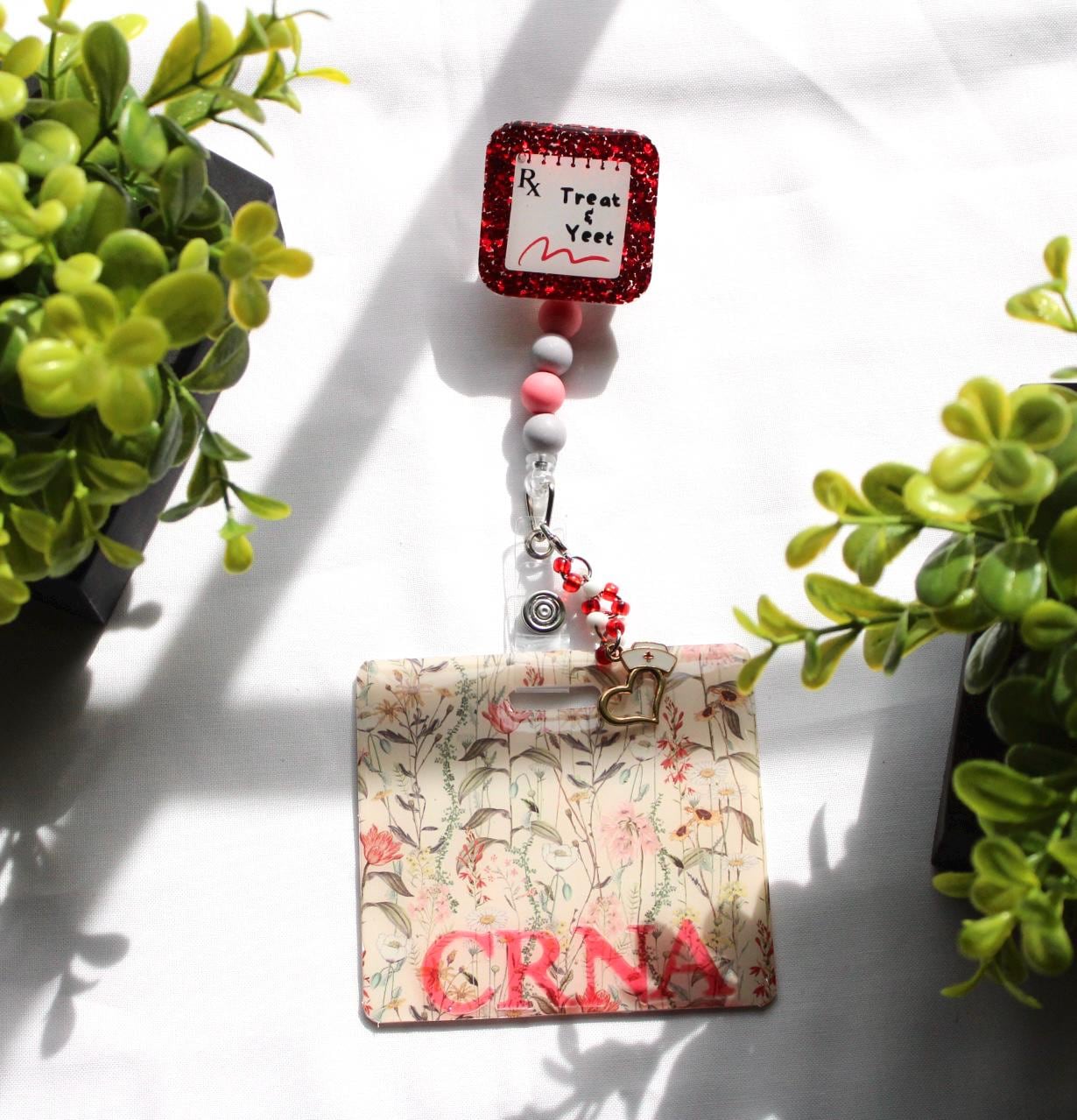 Custom Lettering Badge Buddy | Badge Buddies