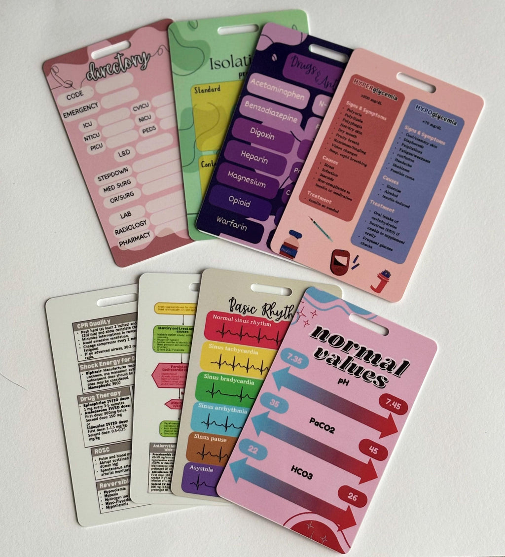 The Set | 8-pack Nursing Badge Buddies