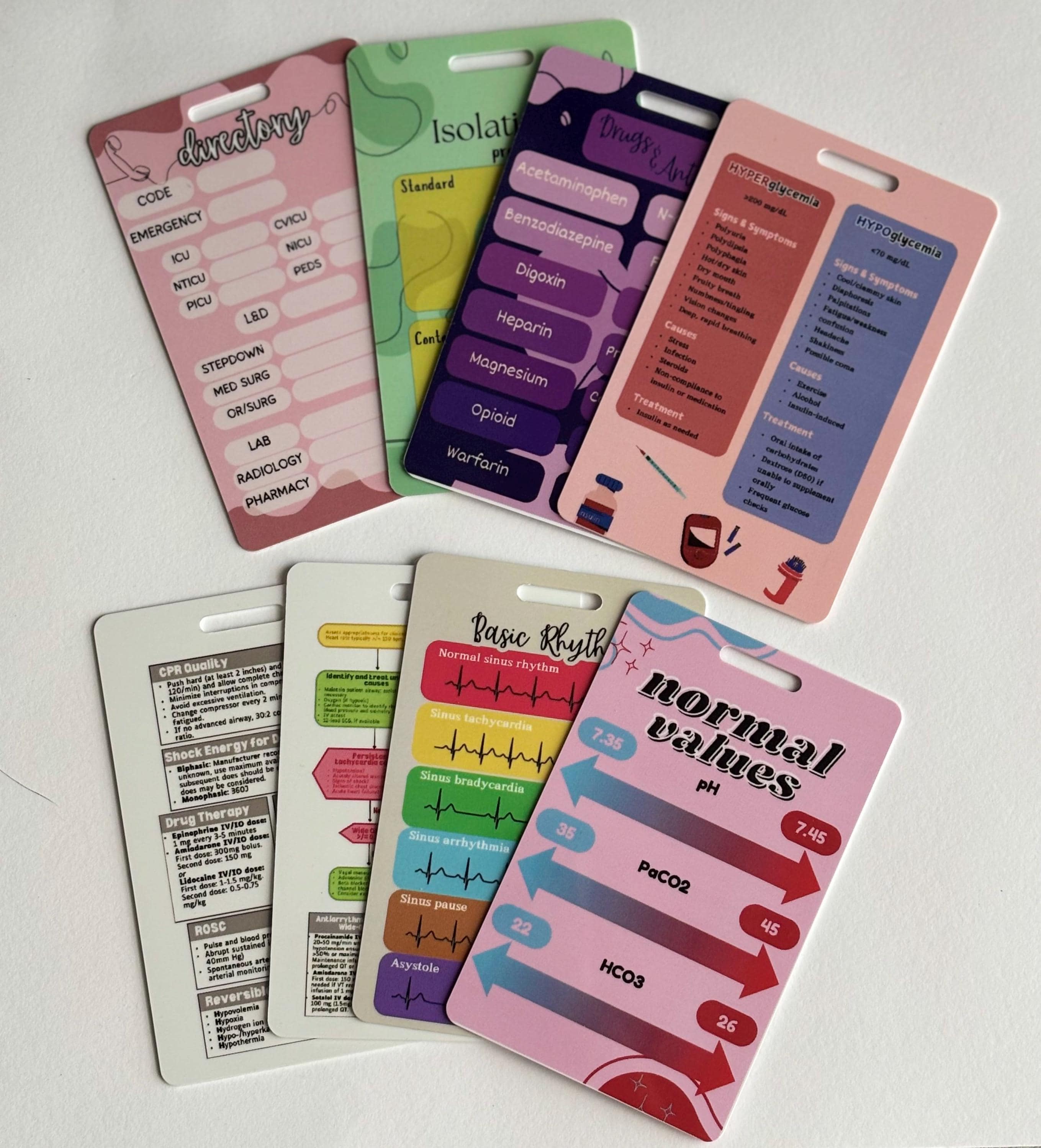 The Set | 8-pack Nursing Badge Buddies