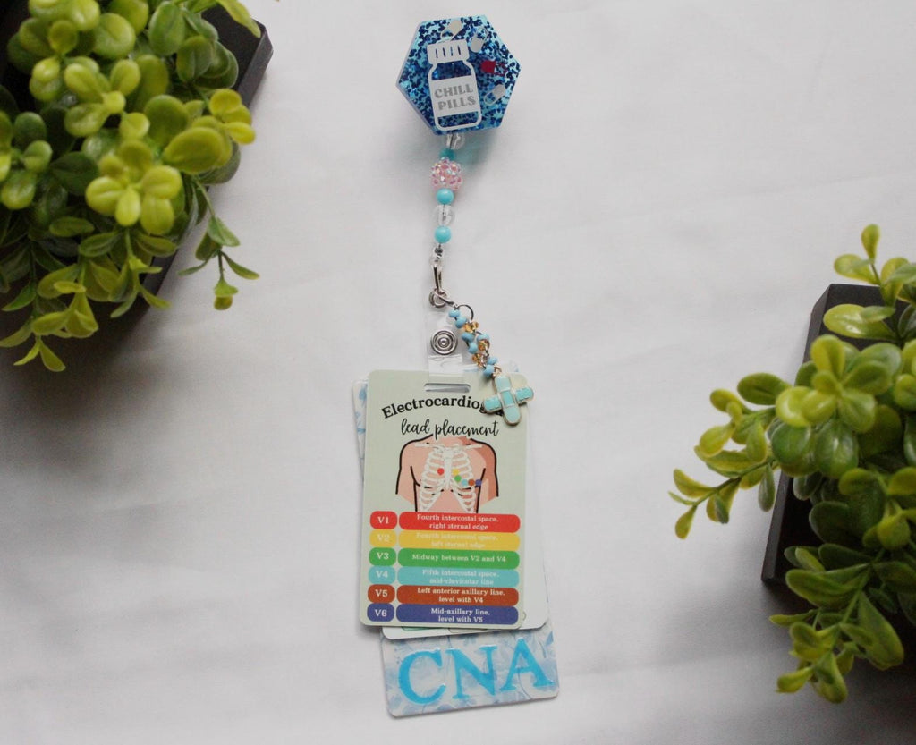 Chill Pill Badge Reel | Rectractable Badge Reels