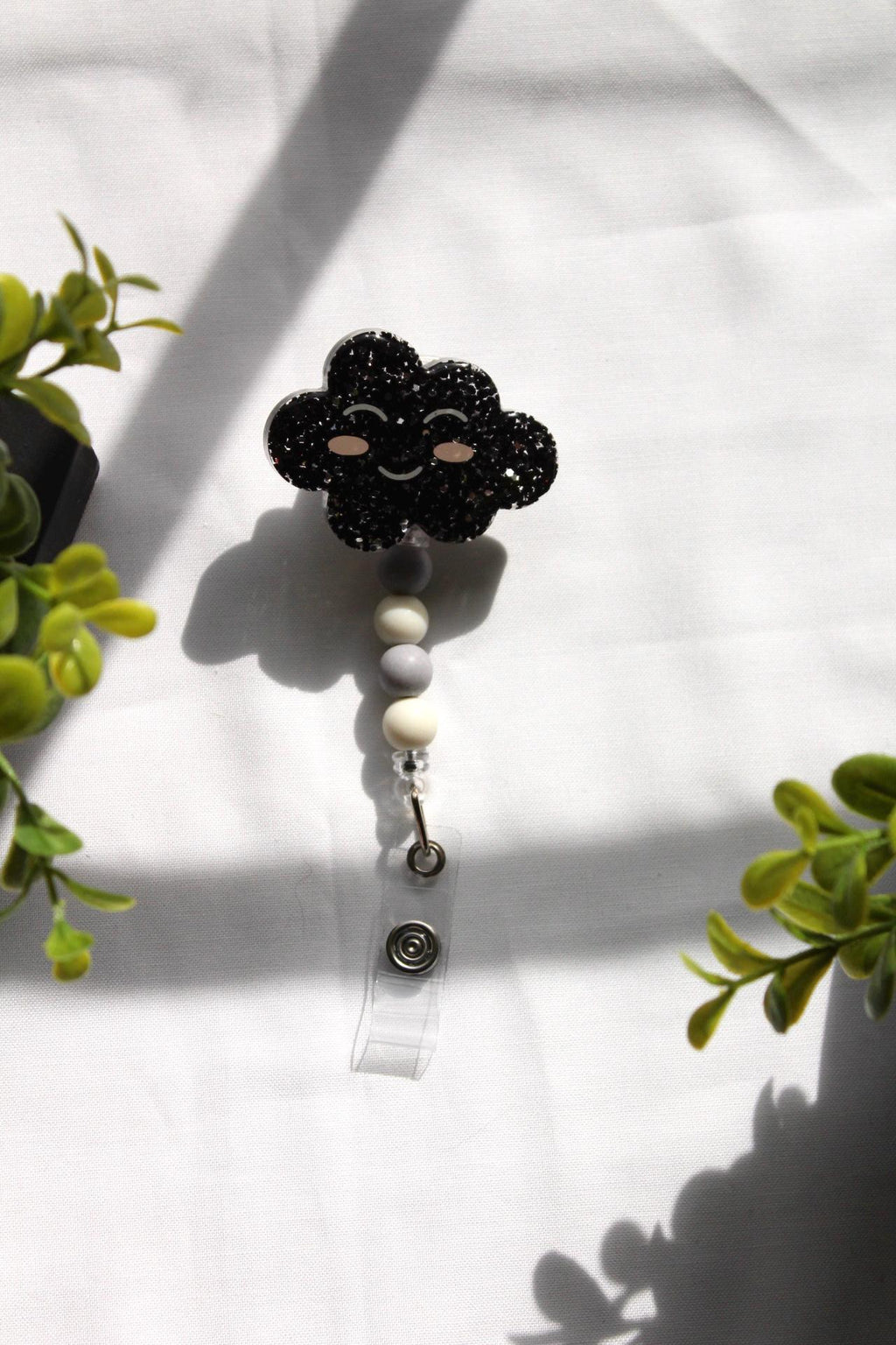 Black Cloud Badge Reel | Badge Reels