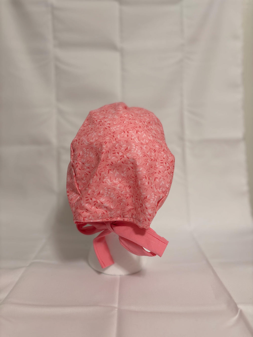 Pretty in Pink Scrub Cap with Ties | Scrub Caps