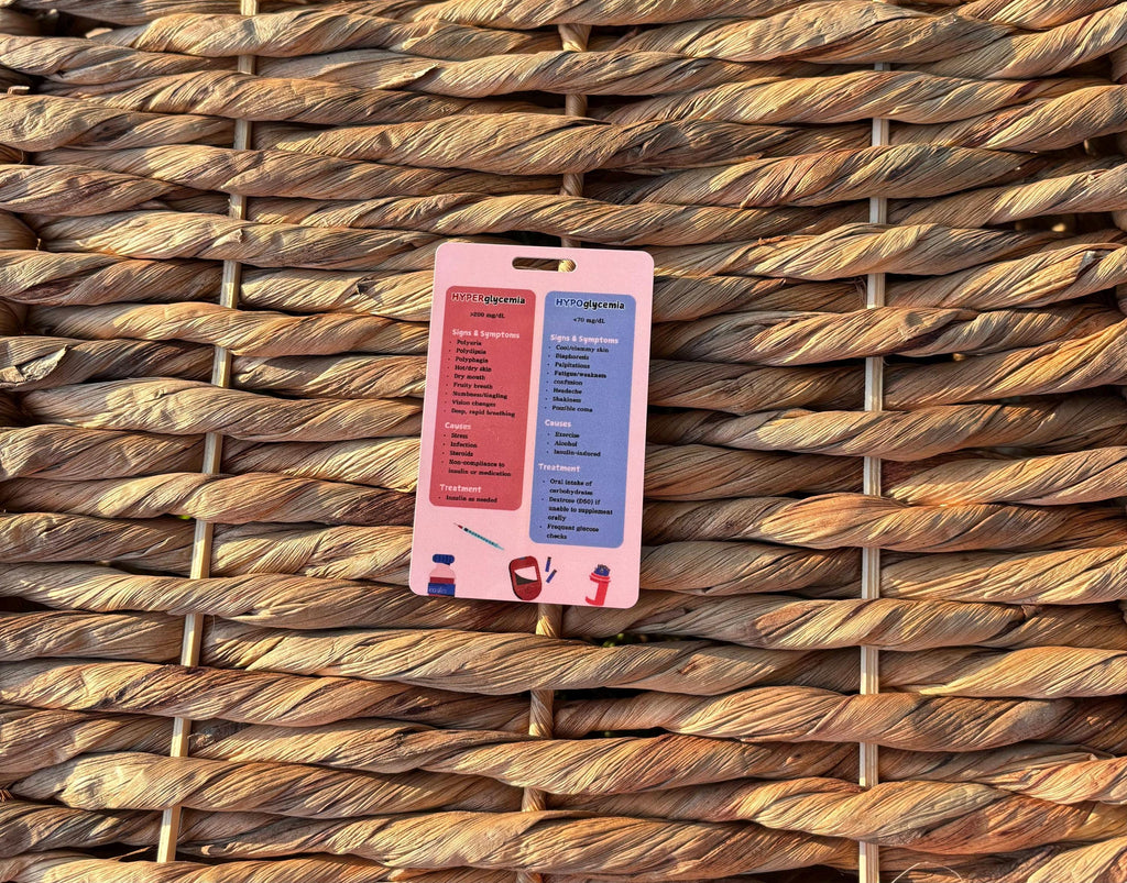 Glycemic Management Badge Buddy | Insulin Tpes & Functions, HypO vs HypER