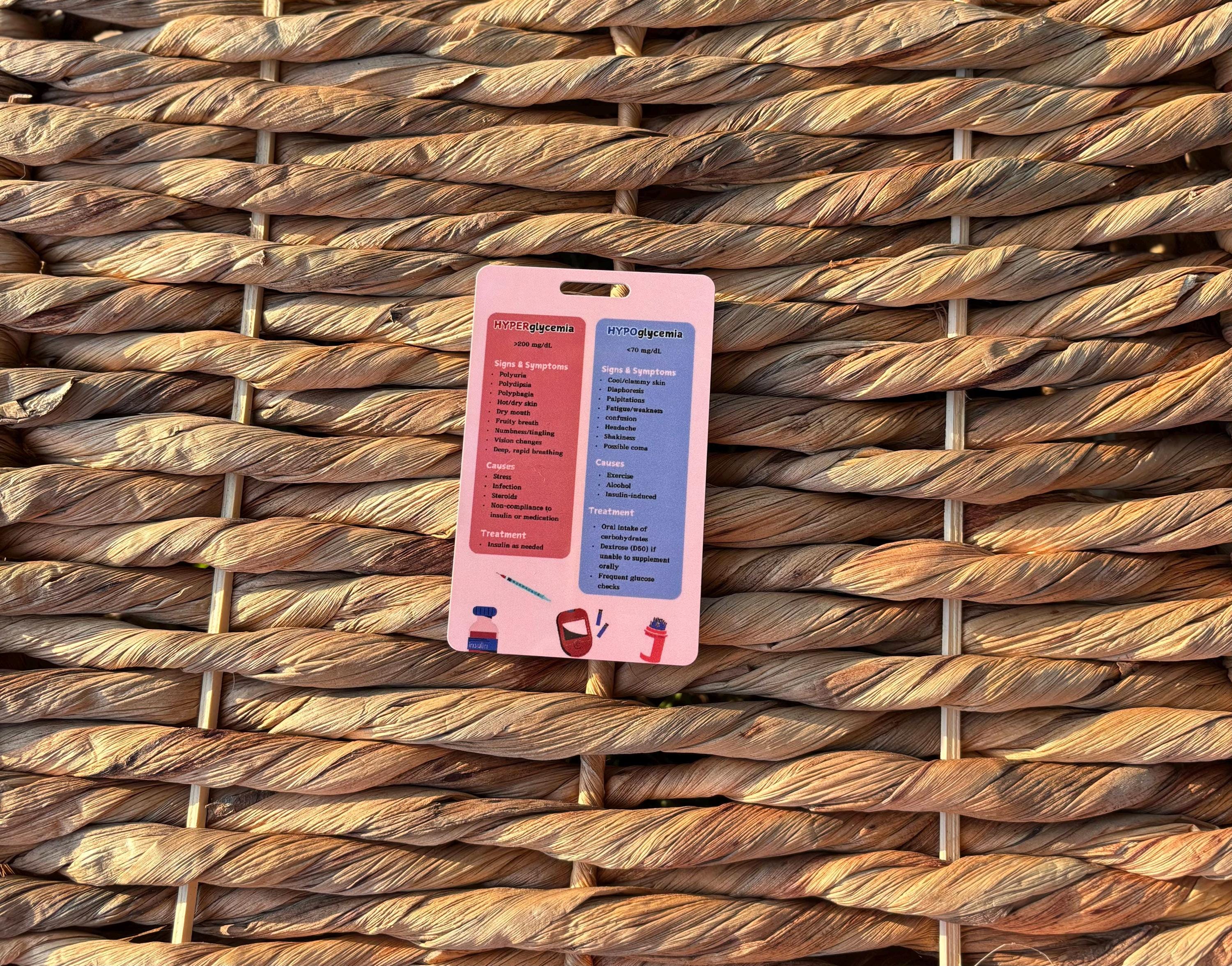 Glycemic Management Badge Buddy | Insulin Tpes & Functions, HypO vs HypER